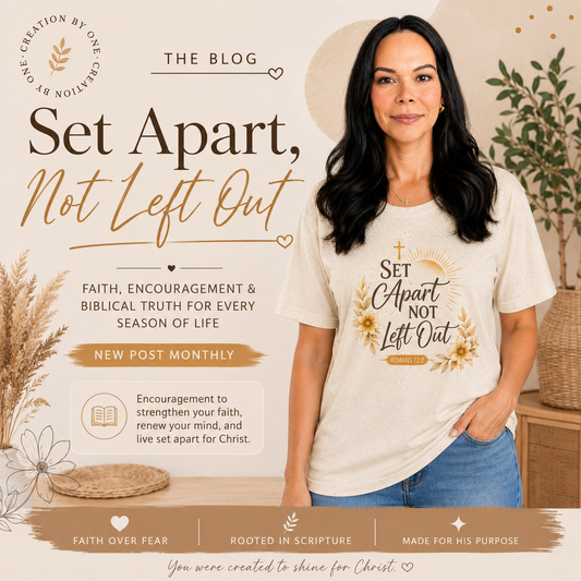 Set Apart, Not Left Out: What Romans 12:2 Teaches About Living for Christ