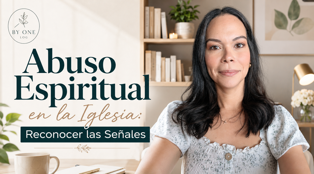 Mujer cristiana hablando sobre cómo reconocer las señales de abuso espiritual en la iglesia para el blog Creation by One.