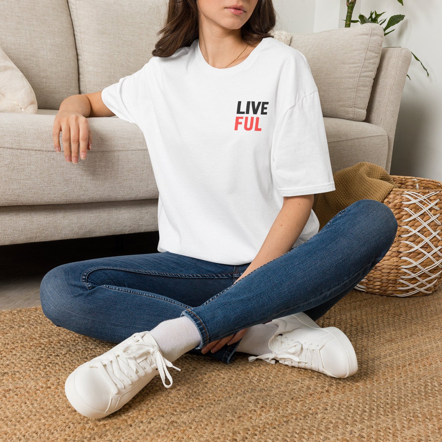Faith Unfiltered Life T-Shirt — Minimal Christian Podcast Tee