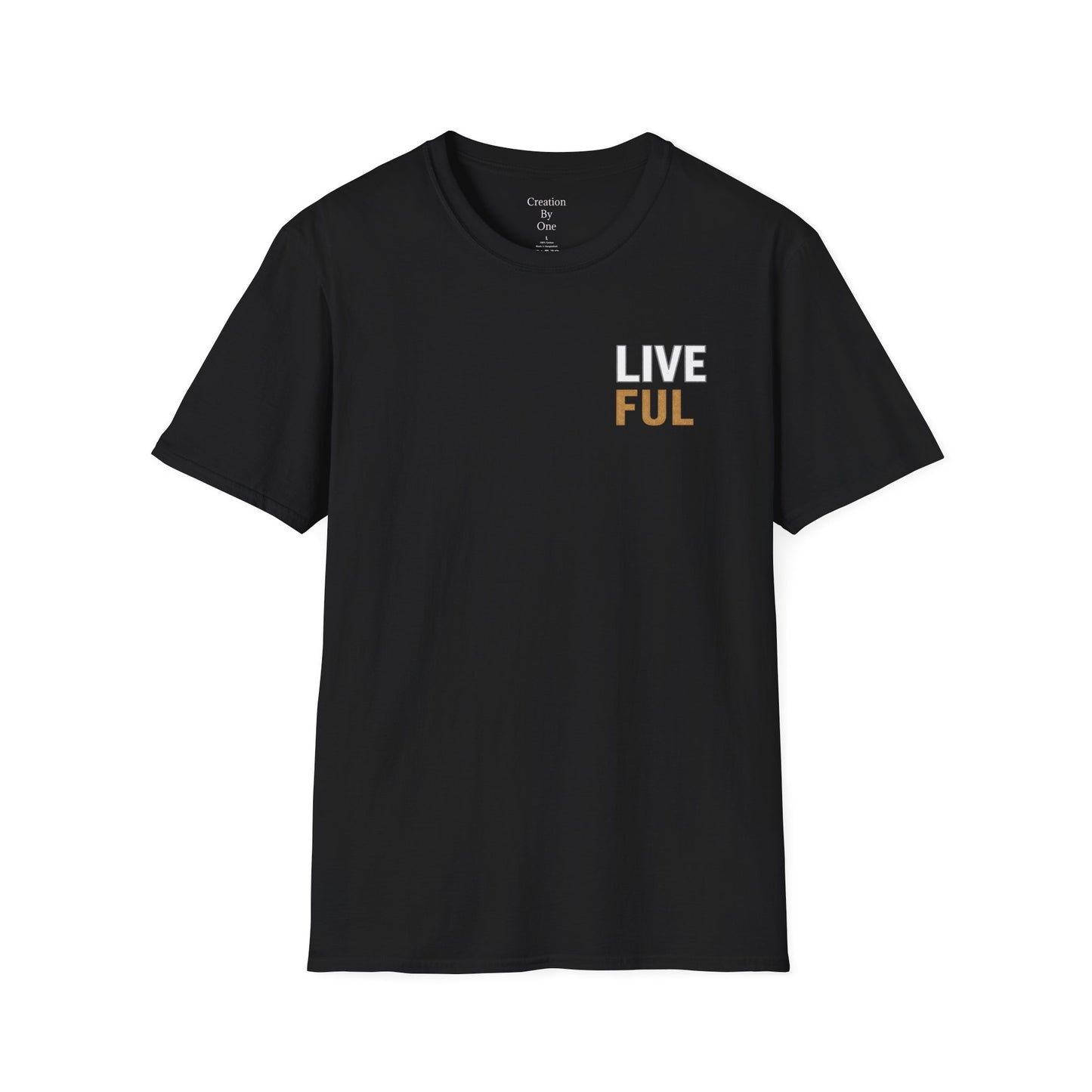 Faith Unfiltered Life T-Shirt — Minimal Christian Podcast Tee