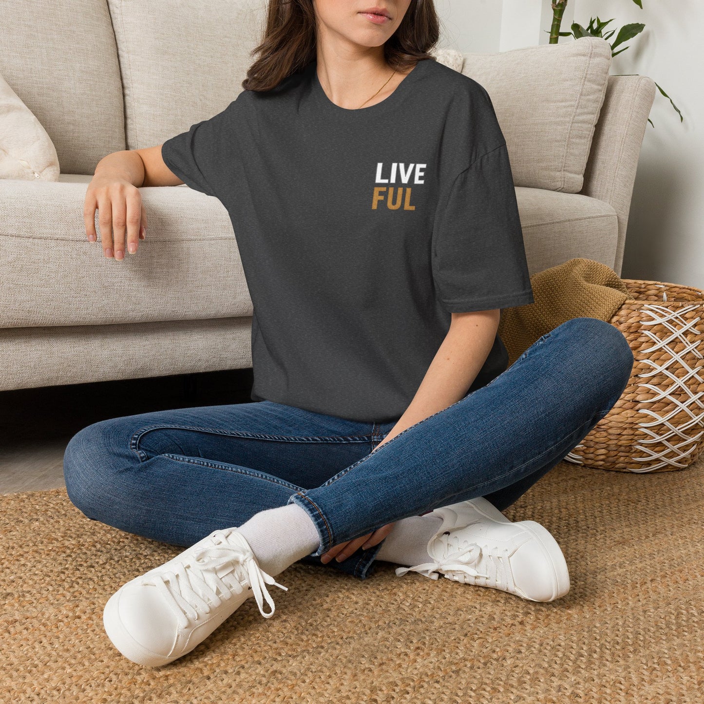 Faith Unfiltered Life T-Shirt — Minimal Christian Podcast Tee