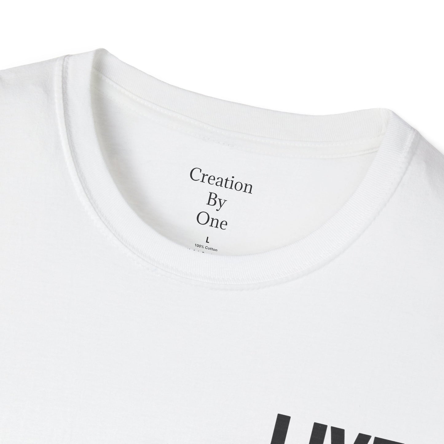 Faith Unfiltered Life T-Shirt — Minimal Christian Podcast Tee