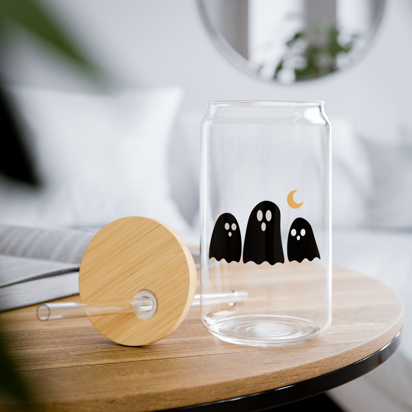 Ghost Glass Cup, 16 Ounce Cup