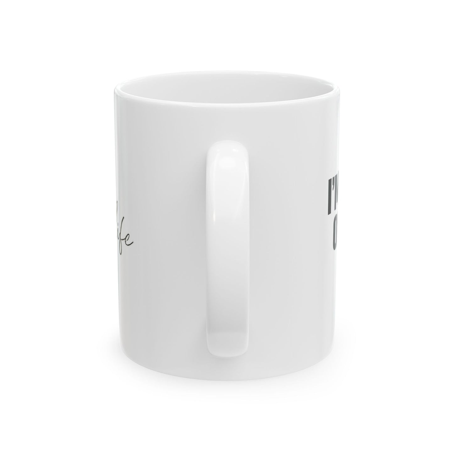 Faith Unfiltered Podcast Ceramic Mug — Inspirational Coffee Cup (11oz, 15oz)