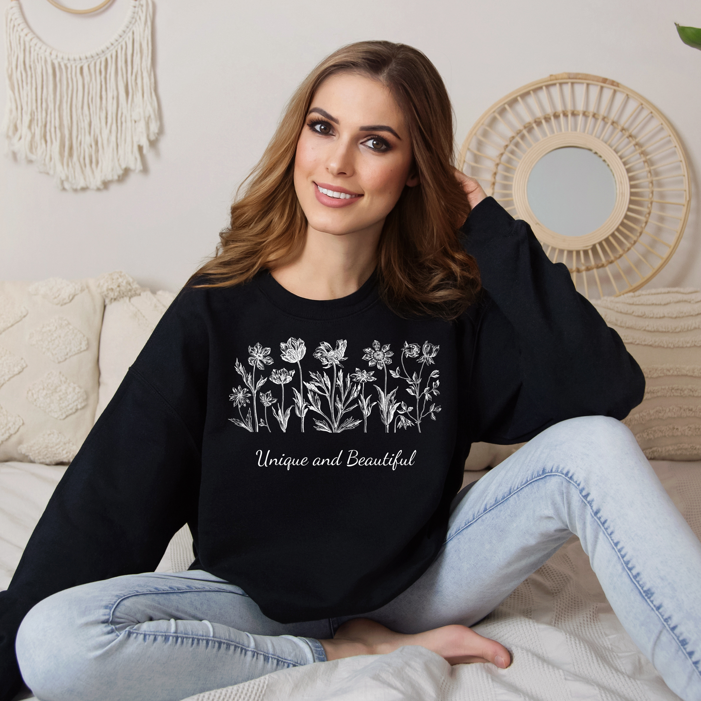 Unique and Beautiful-Sweatshirt