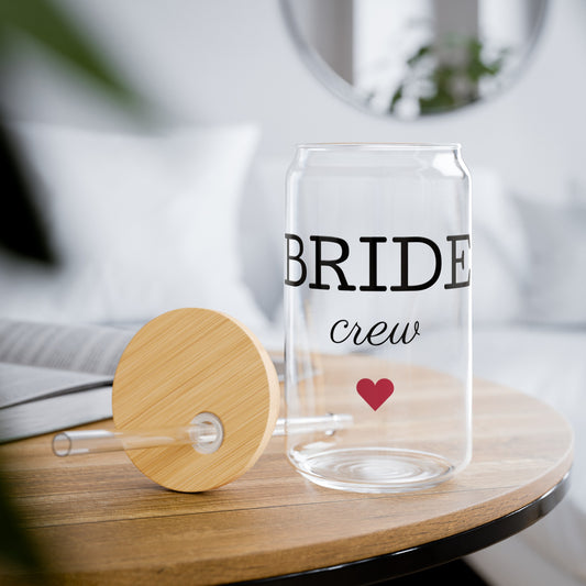 Bride Glass Cup, 16 Ounce Cup