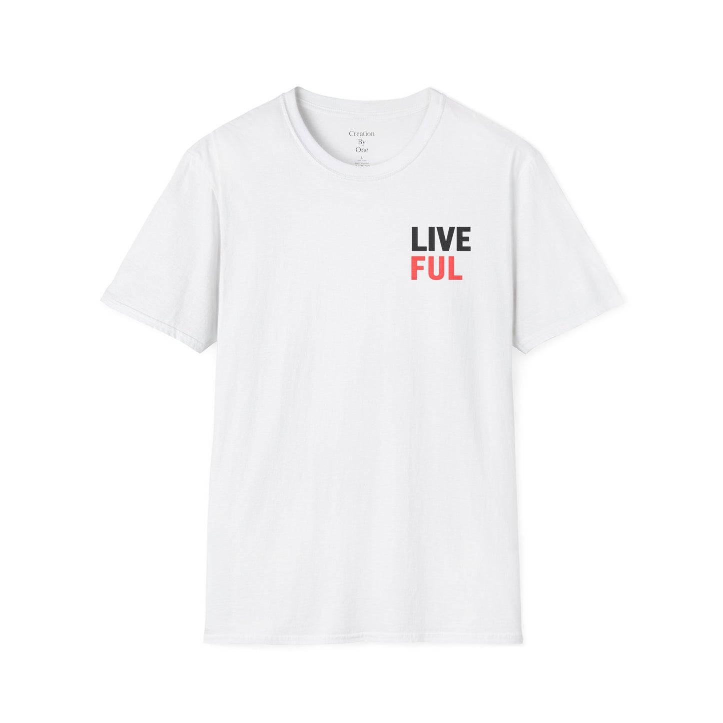 Faith Unfiltered Life T-Shirt — Minimal Christian Podcast Tee