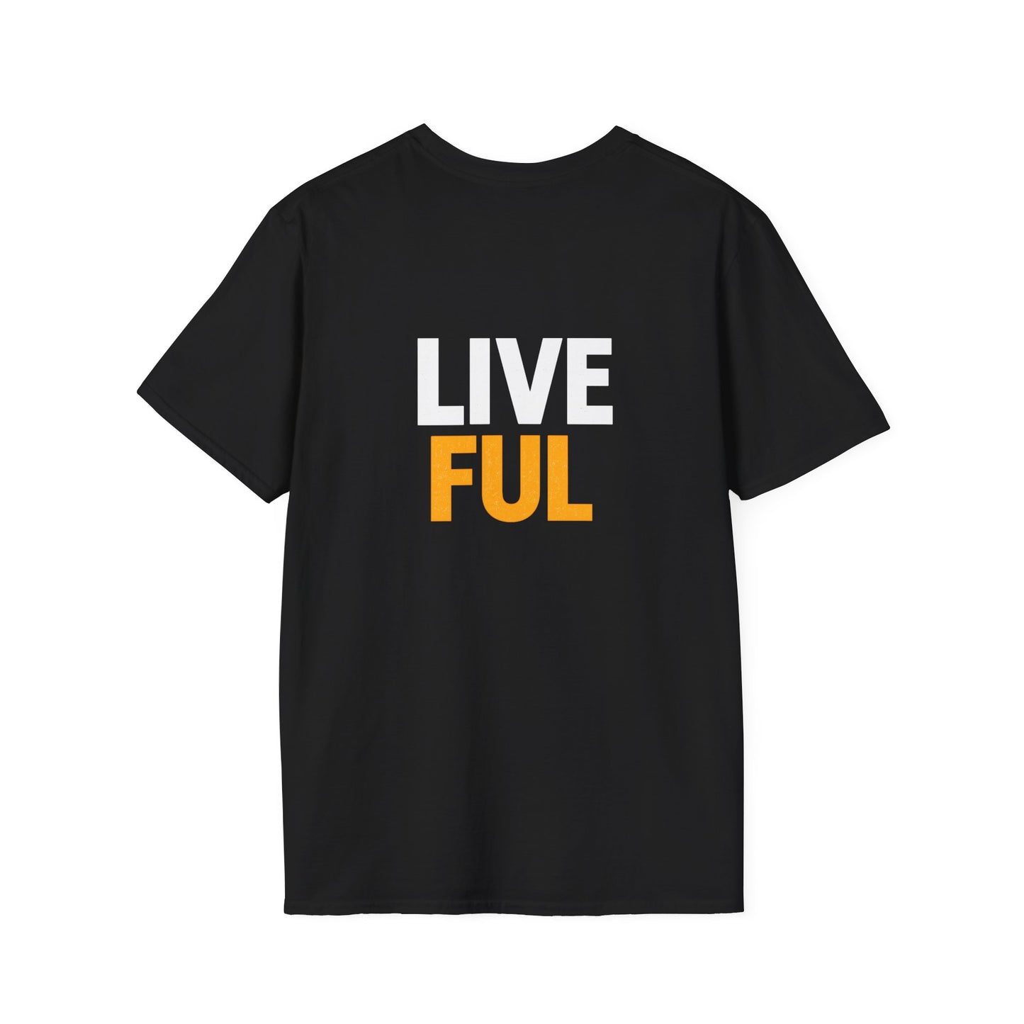 Faith Unfiltered Life Black  Shirt LIVE FUL
