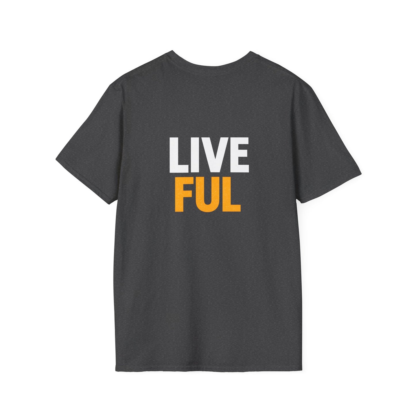 Faith Unfiltered Life Grey  Shirt LIVE FUL