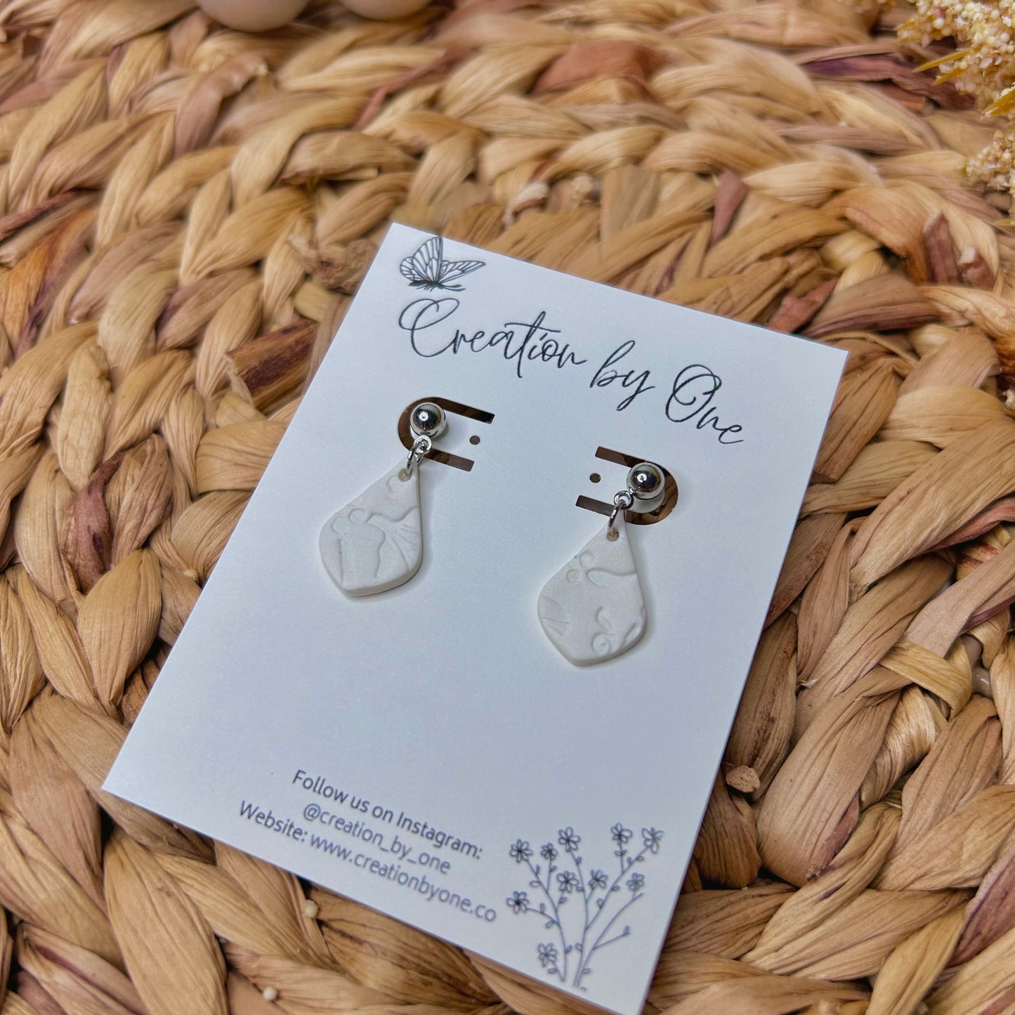 Classic Polymer Clay Earrings