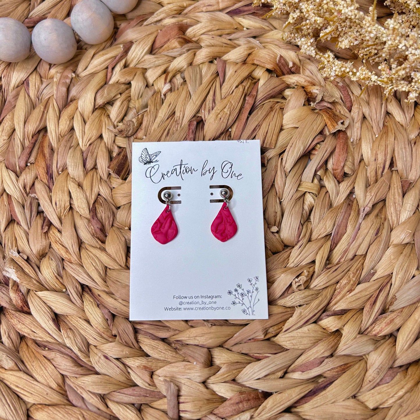 Classic Polymer Clay Earrings