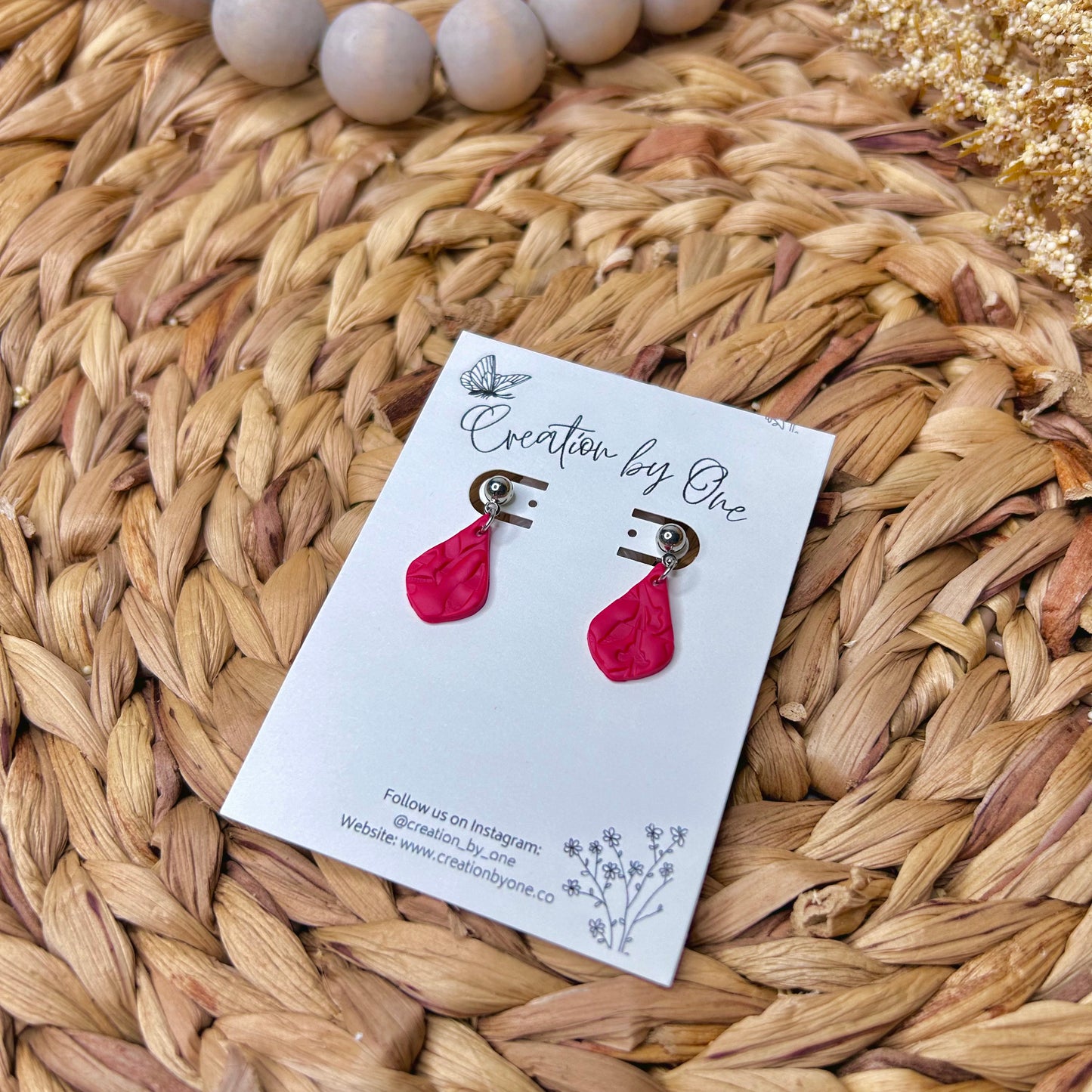 Classic Polymer Clay Earrings